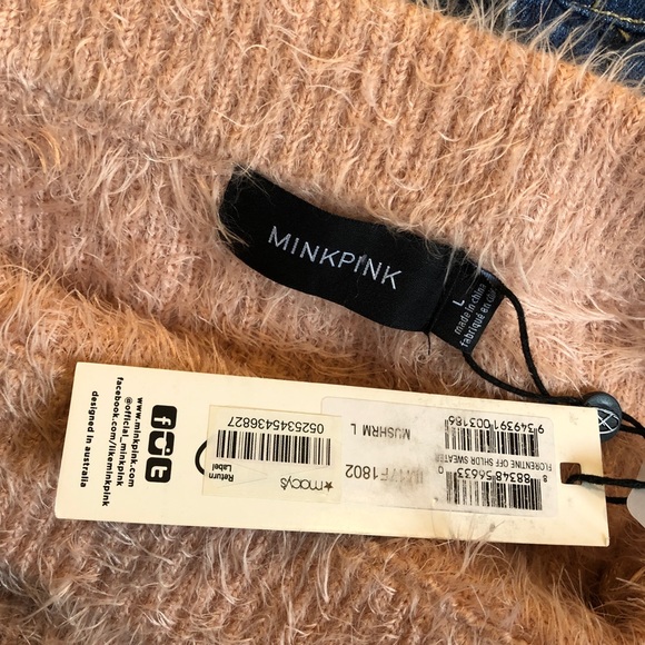 Mink Pink sweater Sz Large - Picture 8 of 13